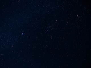 Fototapeta na wymiar beautiful night sky from stars and meteor.