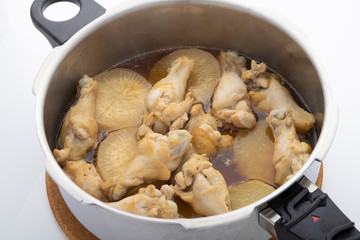 大根と鶏肉の煮物