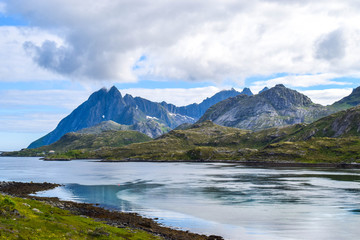 lake in mountains