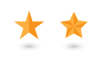 Fototapeta premium Star icon vector. Shining star. Abstract Falling Star. On white background.