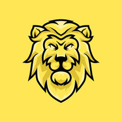 Lion Logo Design Vector Template