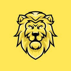 Lion Logo Design Vector Template
