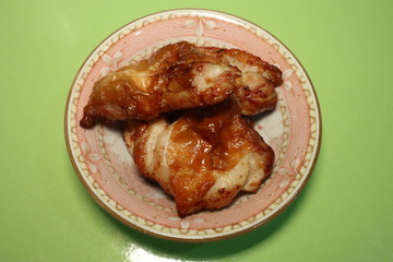 fried chicken on a plate