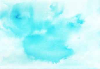 水彩手描きアブストラクト　明るい背景
