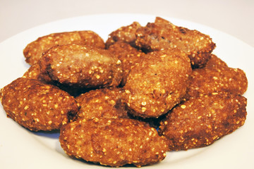 Kibbeh Dish served in a plate