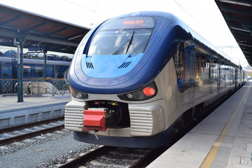 Naklejka premium Regional Train of Czech Republic