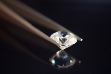 Diamonds are valuable, expensive and rare. For making jewelry