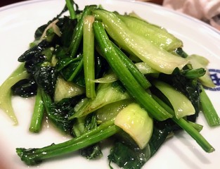 青菜炒め