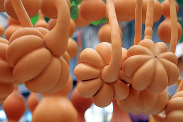 peculiar shape gourd