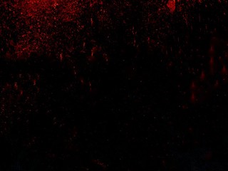 Red and black grunge background with copy space for text