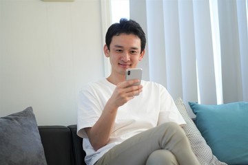 日本人男性のポートレート