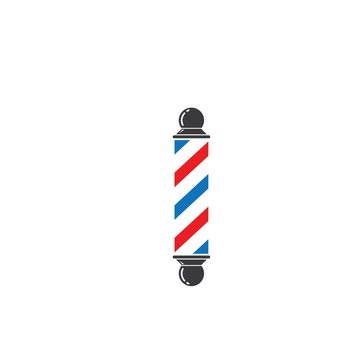 barber pole icon vector illlustration