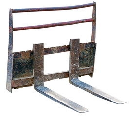 image of forklift stacker loader detail © AVD