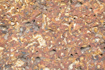 Texture of Laterite Stone