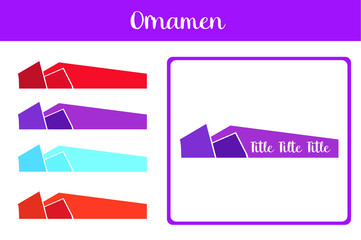 set of Abstract Infographic Template With Colorful Shapes