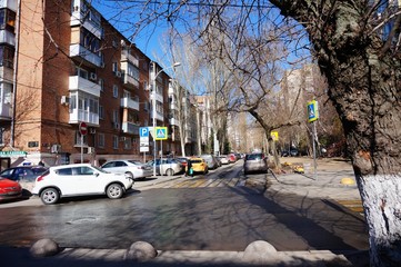 street in the city