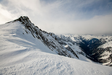 On the way to Ankogel mountain. Ankogelgruppe, Mallnitz, National Park Hohe Tauern, Austrian Alps, Europe.