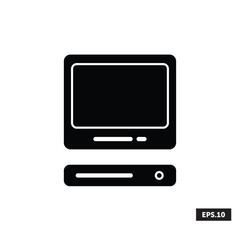 Internet Hosting Icon, Cloud Hosting Sign/symbol Vector