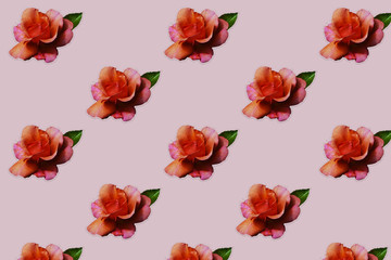 seamless pattern with flowers