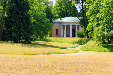 Pavilion Concert Hall in Catherine park at Tsarskoye Selo in Pushkin, Russia