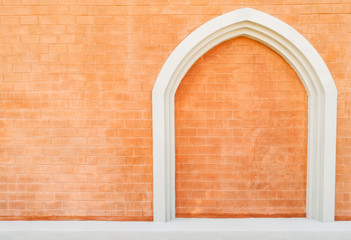 Red brick wall