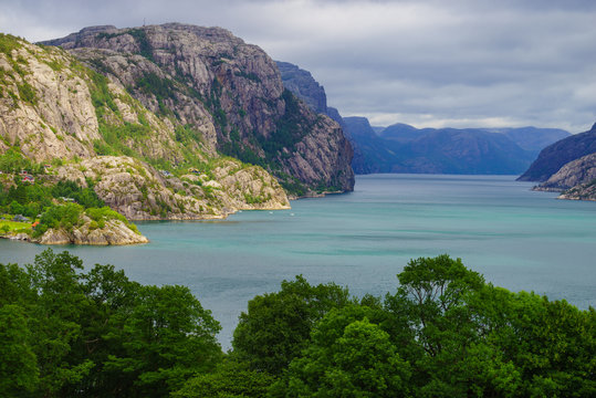 Fjord landscape in Norway © Voyagerix