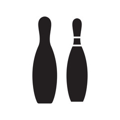 Pin bowling icon