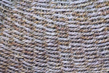 Traditional handcraft Bamboo natural wood Thai style pattern background