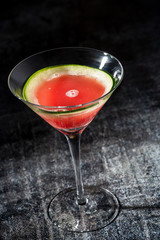 Watermelon martini
