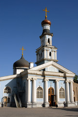 Holy Assumption Cathedral Church. Tashkent, Uzbekistan.