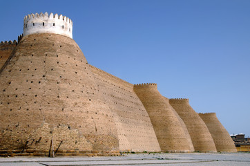 Medieval Ark fortress. Bukhara, Uzbekistan.