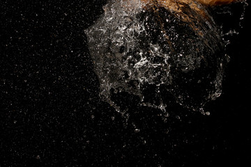 Burst of water balloon