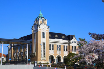 春の郡山市公会堂（福島県・郡山市）