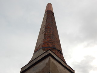 chimney and blue sky