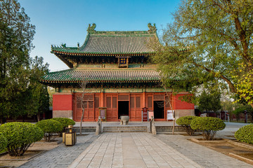 Longxing Temple in Zhengding, Shijiazhuang, Hebei, China.It was established in 586 and developed during the early Song Dynasty
