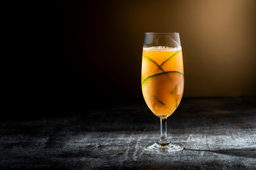 Cantaloupe cooler