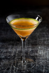 Cantaloup martini