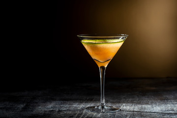 Cantaloup martini