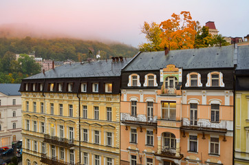 Herbststimmung in Karlsbad (Karlovy Vary) Tschechien