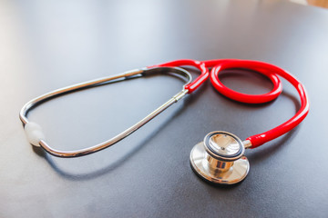 The doctor's stethoscope is prepared when it comes to emergencies, when there is an accident...