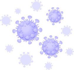 ウイルス_パープル