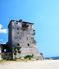The Byzantine Tower: also known as the Tower of Prosforio, it was built in medieval times by monks of Mount Athos to protect the area from enemy raids.