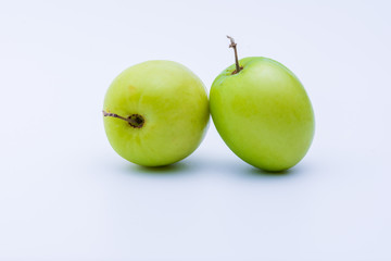 The JuJube ball is placed on a white background..