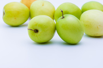 The JuJube ball is placed on a white background..
