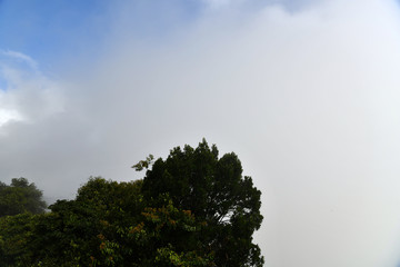 panoramic views of Rio de Janeiro from the observation deck near the monument to Christ