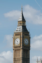 Fototapeta na wymiar Big Ben, London's most renamed landmarks. 