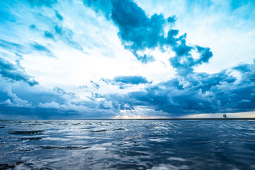 Fototapeta premium Spaziergang am Strand