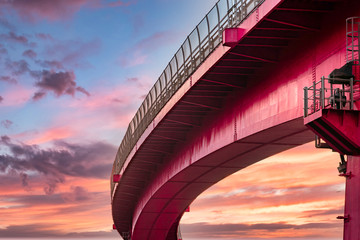 Fototapeta premium 新潟県 日本海沿いの駅 青海川駅周辺の景色