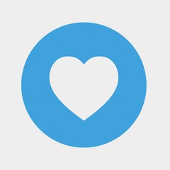 heart love vector icon valentine marriage and couples