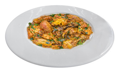 cari de poulet, spécialité culinaire réunionnaise 